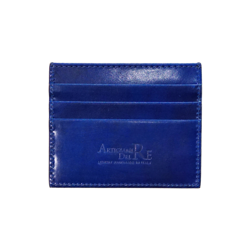 Purple Plum – Brushed Leather Card Holder