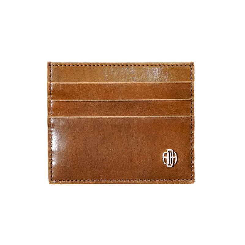 Cuban Life – Hand-Dyed Leather Card Holder