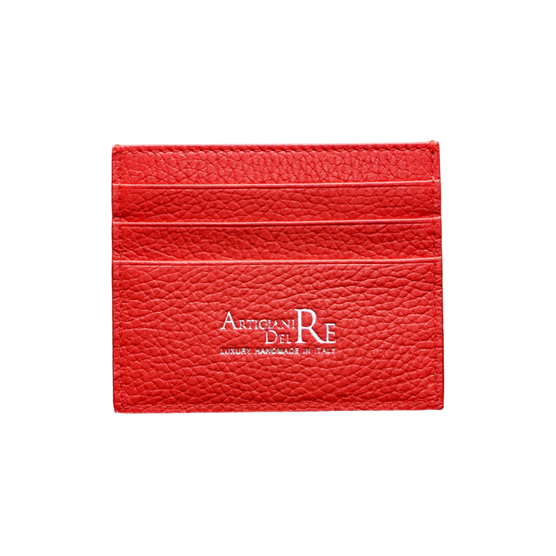 Red Pepper – Hammered Card Holder