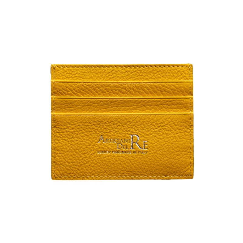 Yellow Oriolus – Portacarte Martellato